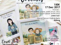 Workshop Water Colour Painting Malang